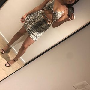 Fashion Nova- Take a sneak peak mini dress